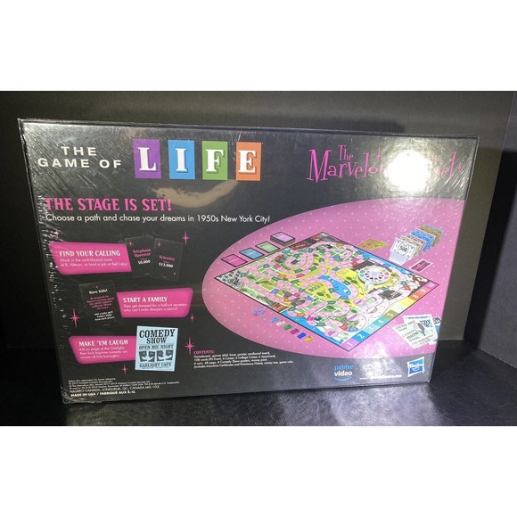 Hasbro The Game of Life Original The Marvelous Mrs. Maisel Board Game Midge - Picture 2 of 5